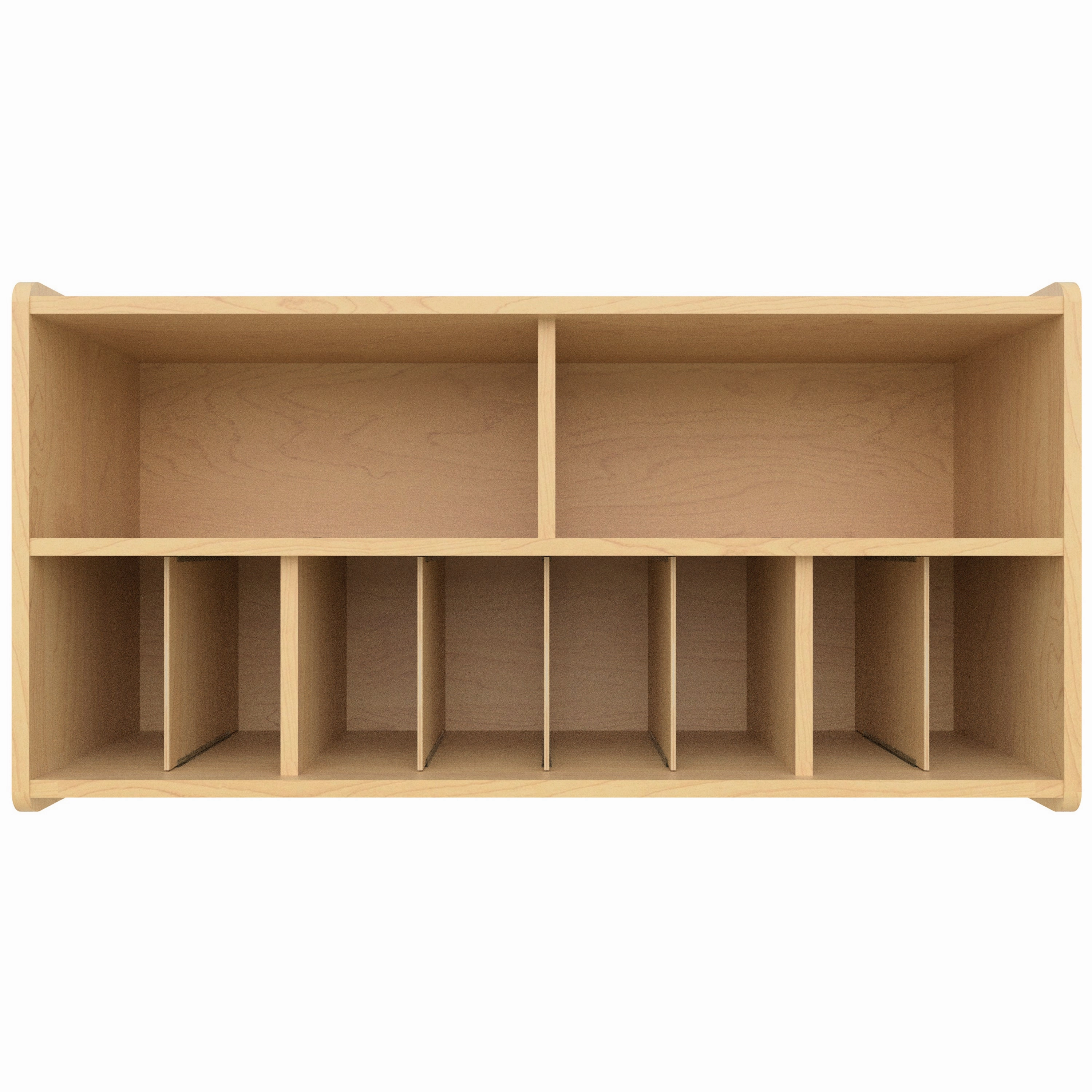 Tot Mate Maple Colored Overhead Wall Storage