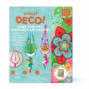 Totally Deco! MYO Macrame Plant Hangers