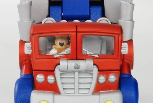 Transformers Disney Label Mickey Mouse Color Version