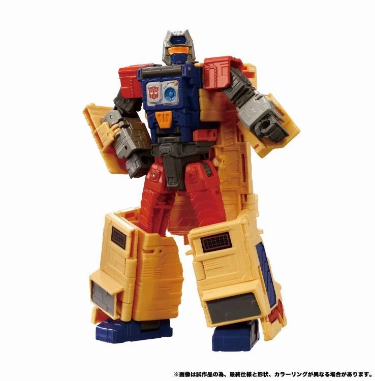 Transformers Dramatic Capture Series - Autobot Headquarters Three-Pack (Optimus Prime, Jazz, Mainframe)