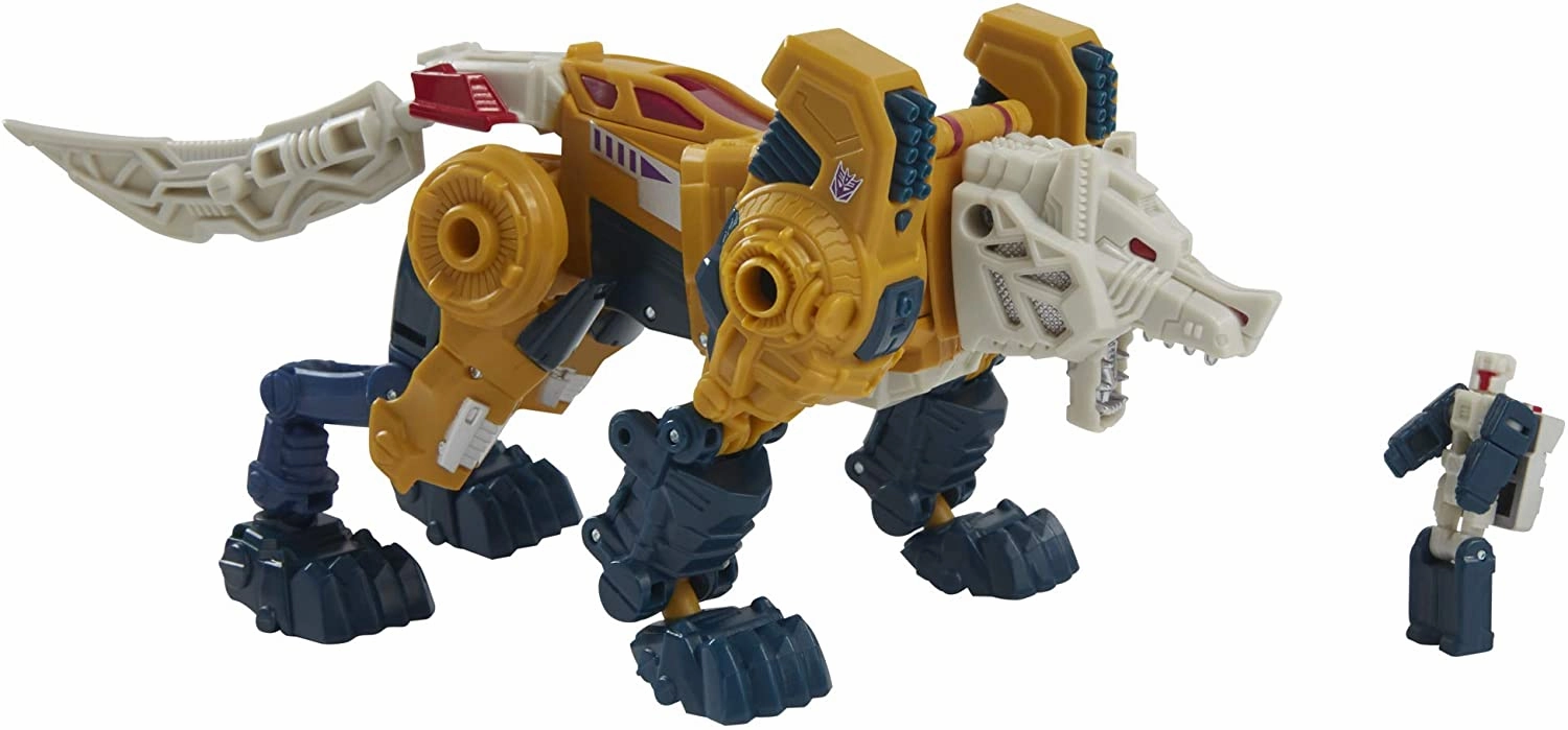 Transformers G1 Retro Deluxe Headmaster Weirdwolf Action Figure