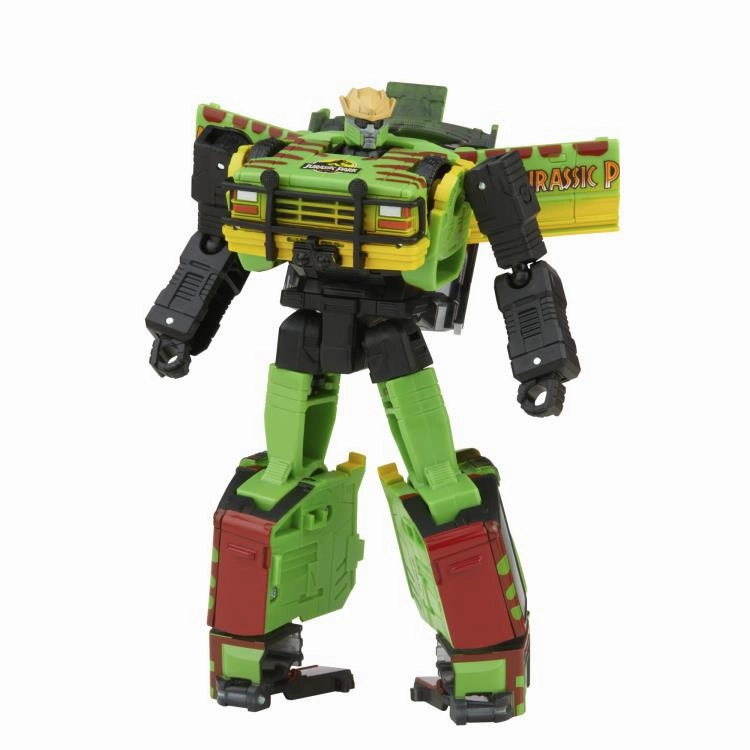 Transformers Generations Collaborative Jurassic Park Mash-Up Tyrannocon Rex and JP93 Two-Pack Action Figure