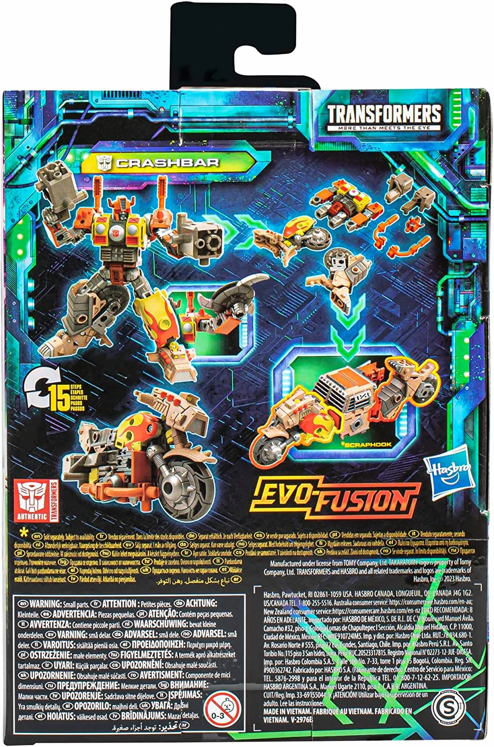 Transformers Generations Legacy Evolution Deluxe Class Crashbar Action Figure