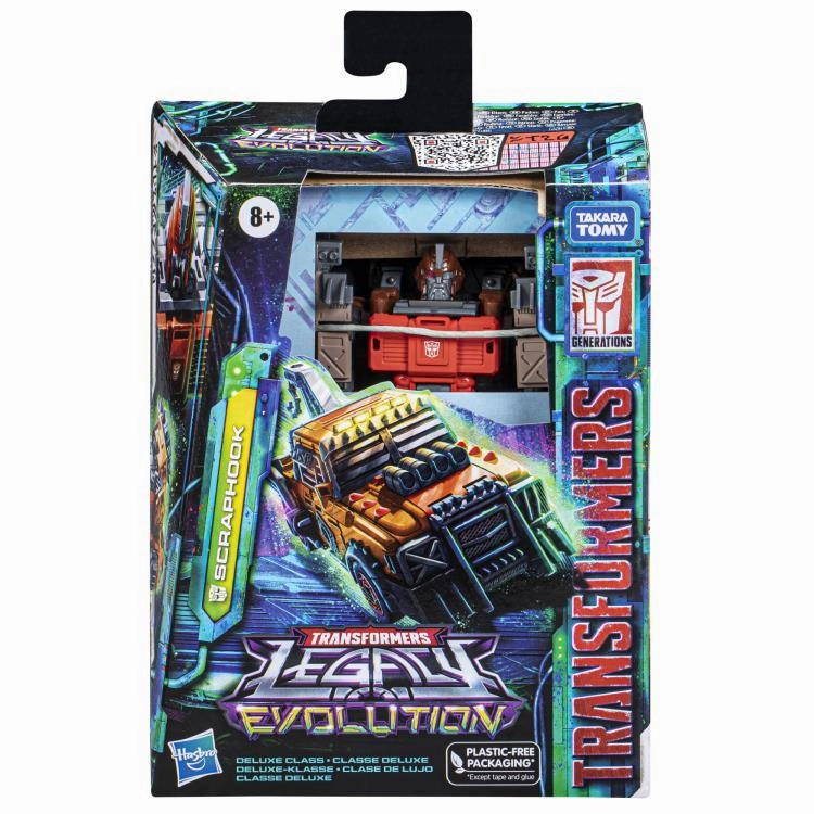 Transformers Generations Legacy Evolution Deluxe Class Scraphook Action Figure