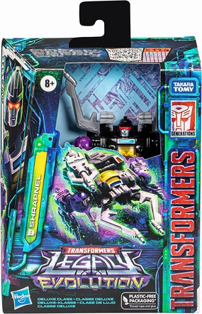 Transformers Generations Legacy Evolution Deluxe Class Shrapnel Action Figure