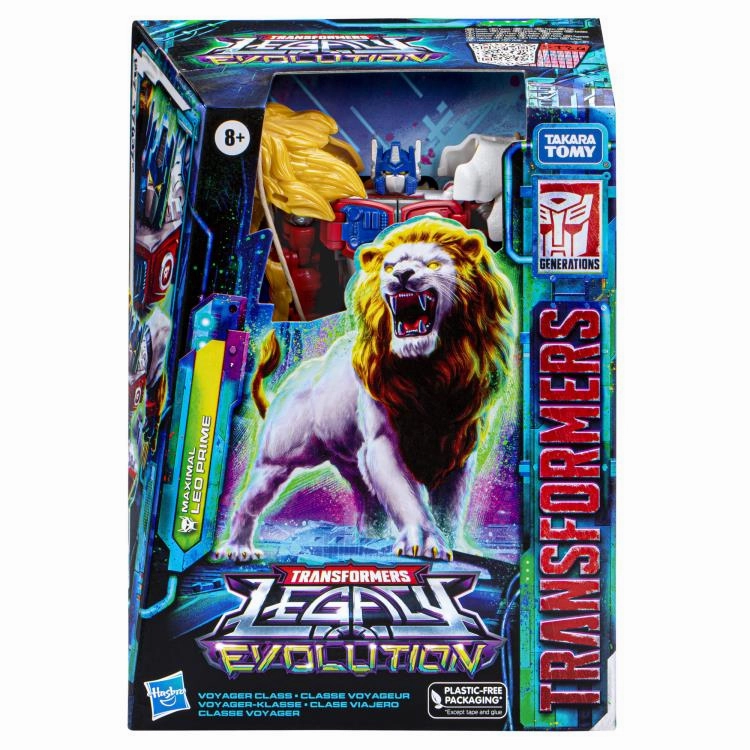 Transformers Generations Legacy Evolution Voyager Class Maximal Leo Prime Action Figure