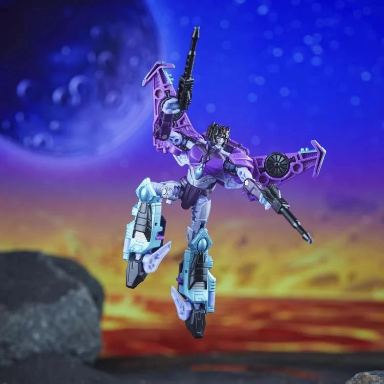 Transformers Generations Legacy United Deluxe Class Cyberverse Universe Slipstream Action Figure