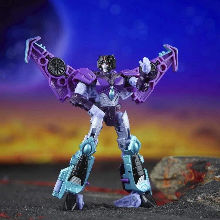 Transformers Generations Legacy United Deluxe Class Cyberverse Universe Slipstream Action Figure