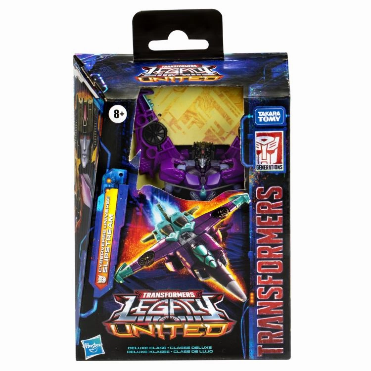 Transformers Generations Legacy United Deluxe Class Cyberverse Universe Slipstream Action Figure