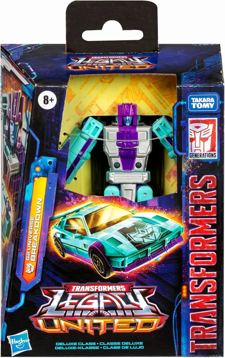 Transformers Generations Legacy United Deluxe Class G2 Universe Breakdown Action Figure