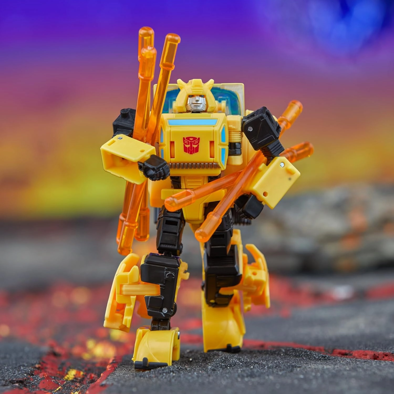 Transformers Generations Legacy United Deluxe Class Origin Bumblebee Action Figure