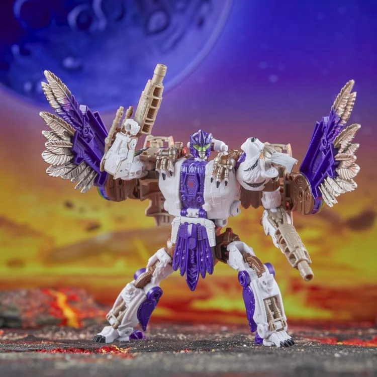 Transformers Generations Legacy United Leader Class Beast Wars Universe Tigerhawk Action Figure