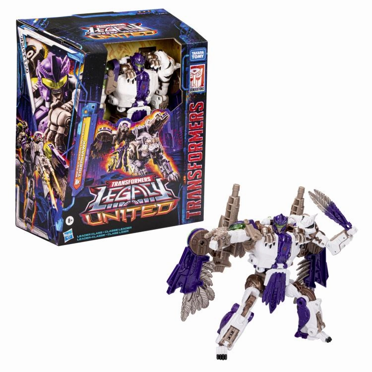 Transformers Generations Legacy United Leader Class Beast Wars Universe Tigerhawk Action Figure