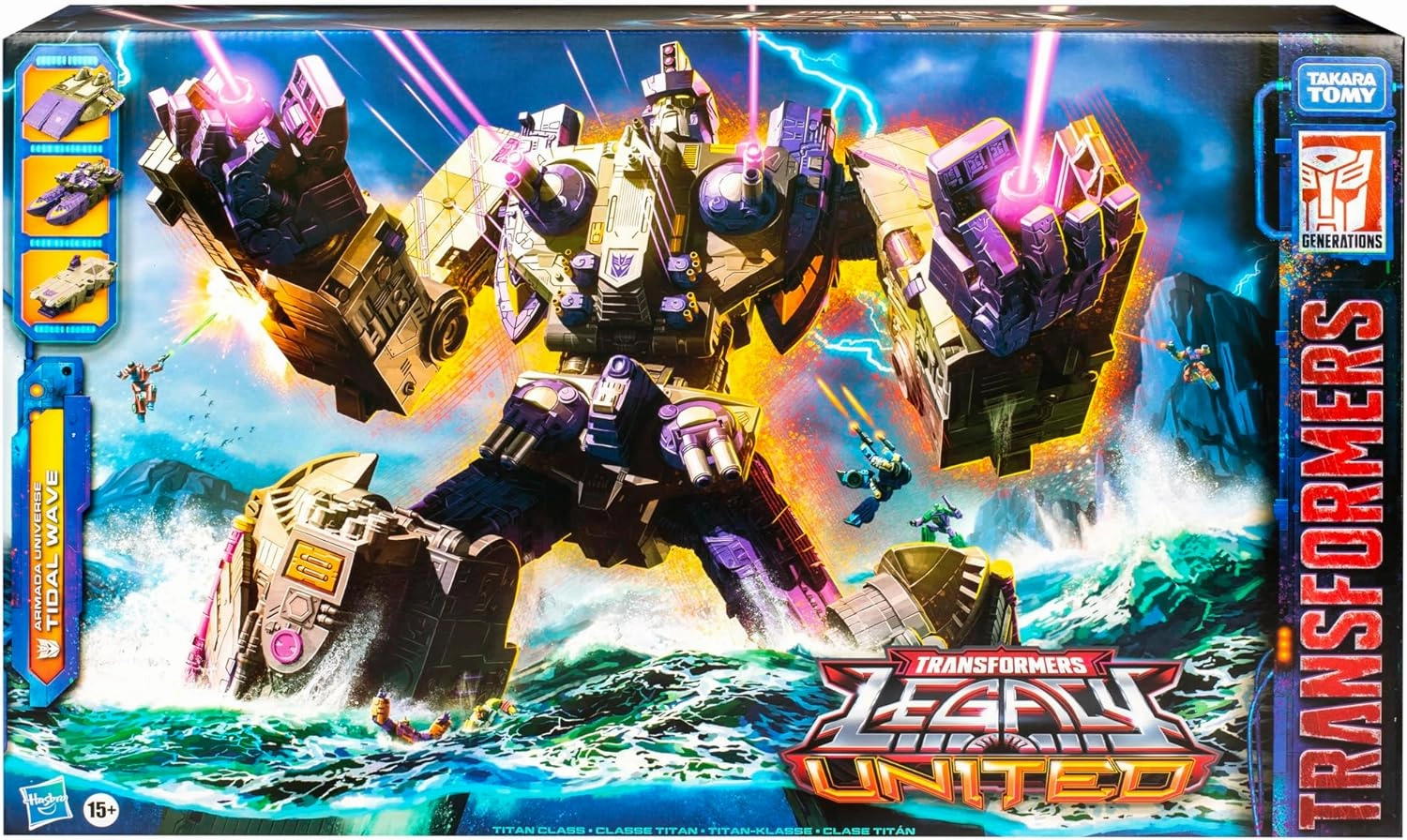 Transformers Generations Legacy United Titan Class Tidal Wave Action Figure