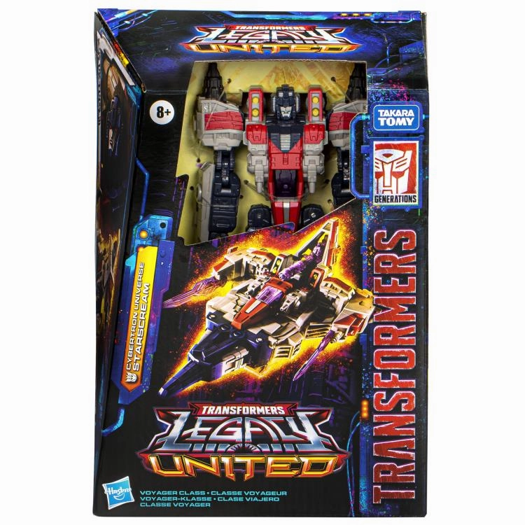 Transformers Generations Legacy United Voyager Class Cybertron Starscream Action Figure