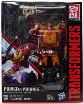 Transformers Generations Power of the Primes Leader Class Rodimus Prime Figure