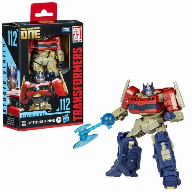 Transformers Generations Studio Series #112 Deluxe Optimus Prime Action Figure