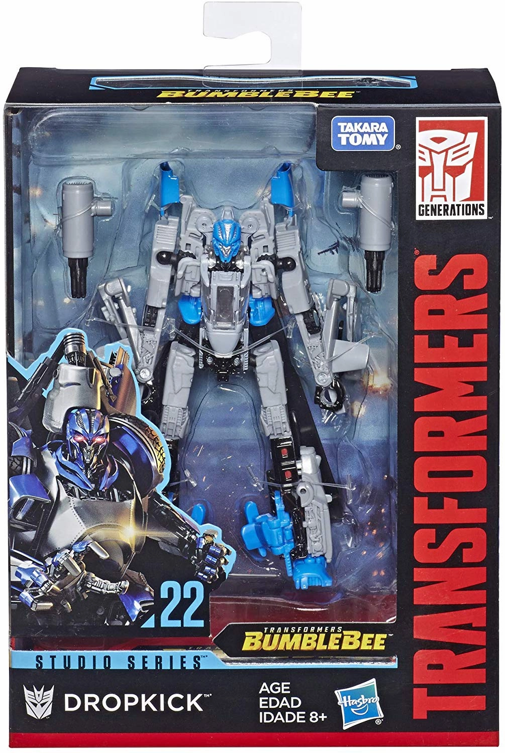 Transformers Generations Studio Series #22 Deluxe Bumblebee the Movie Dropkick Action Figure