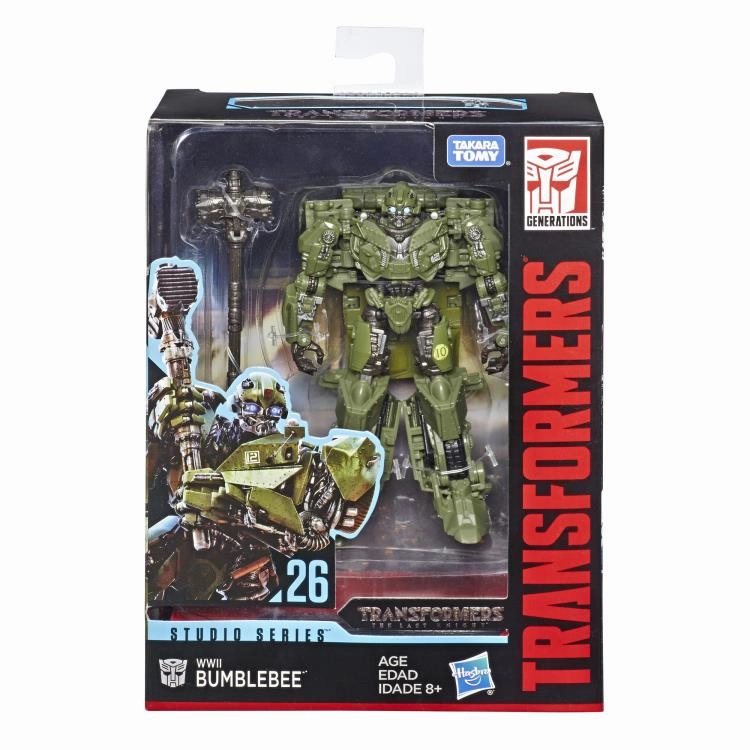 Transformers Generations Studio Series #26 Deluxe WWII Bumblebee Action Figure