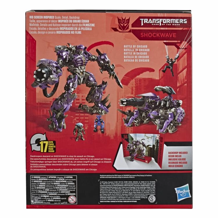 Transformers Generations Studio Series #56 Leader Shockwave Action Figure