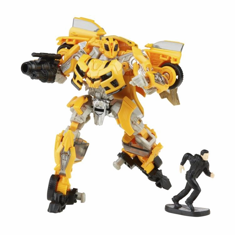 Transformers Generations Studio Series #74 Deluxe Bumblebee and Sam Action Figure