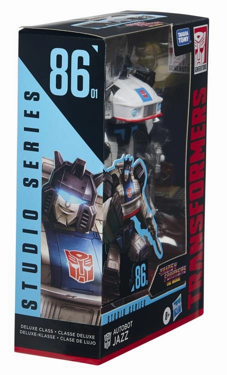 Transformers Generations Studio Series 86 #01 Deluxe Jazz Action Figure
