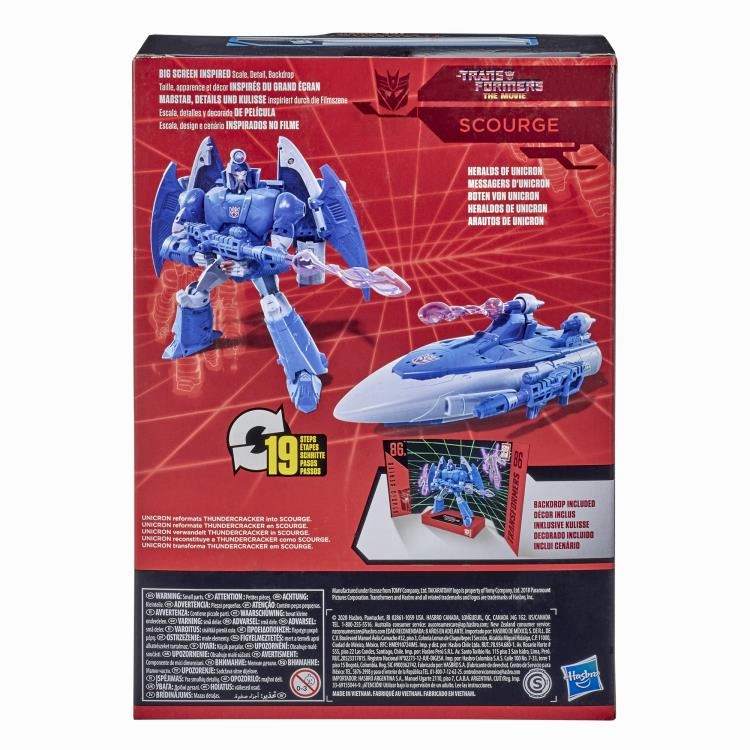 Transformers Generations Studio Series 86 #05 Voyager Scourge Action Figure