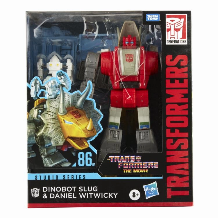Transformers Generations Studio Series 86 #07 Leader Dinobot Slug and Daniel Witwicky Action Figure