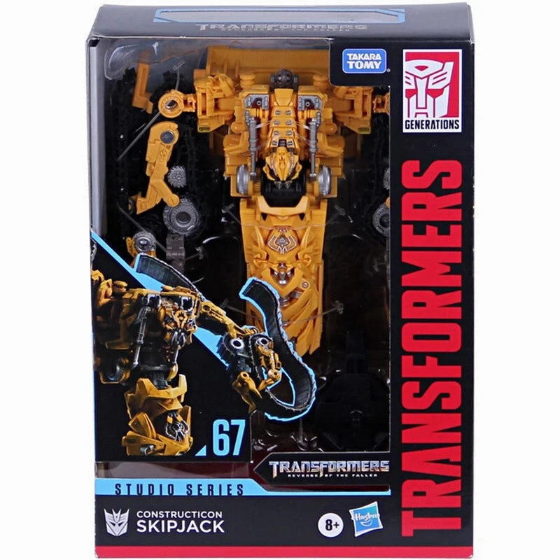 Transformers Generations Studio Series Revenge of the Fallen #67 Voyager Constructicon SkipJack Action Figure