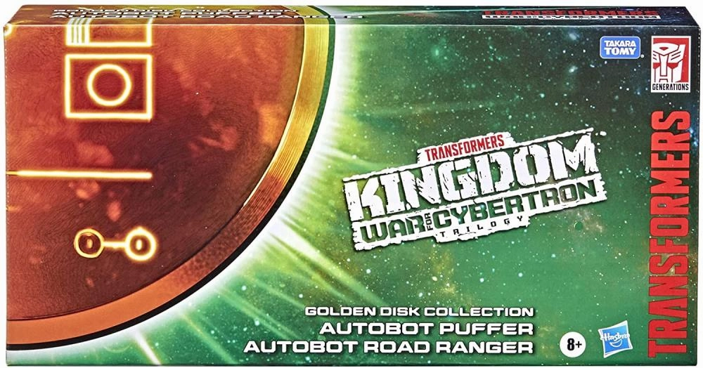 Transformers Generations War For Cybertron Golden Disk Collection Deluxe Autobot Puffer and Road Ranger Action Figure Exclusive 2-Pack