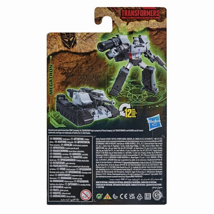 Transformers Generations War For Cybertron: Kingdom Core Megatron Action Figure WFC-K13