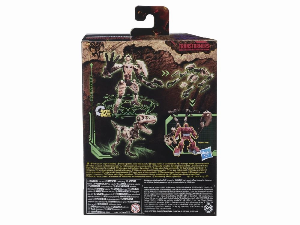 Transformers Generations War For Cybertron: Kingdom Deluxe Paleotrex Action Figure WFC-K7