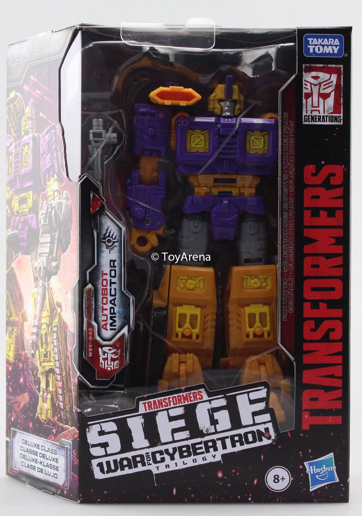 Transformers Generations War For Cybertron: Siege Deluxe Impactor Action Figure WFC-S42