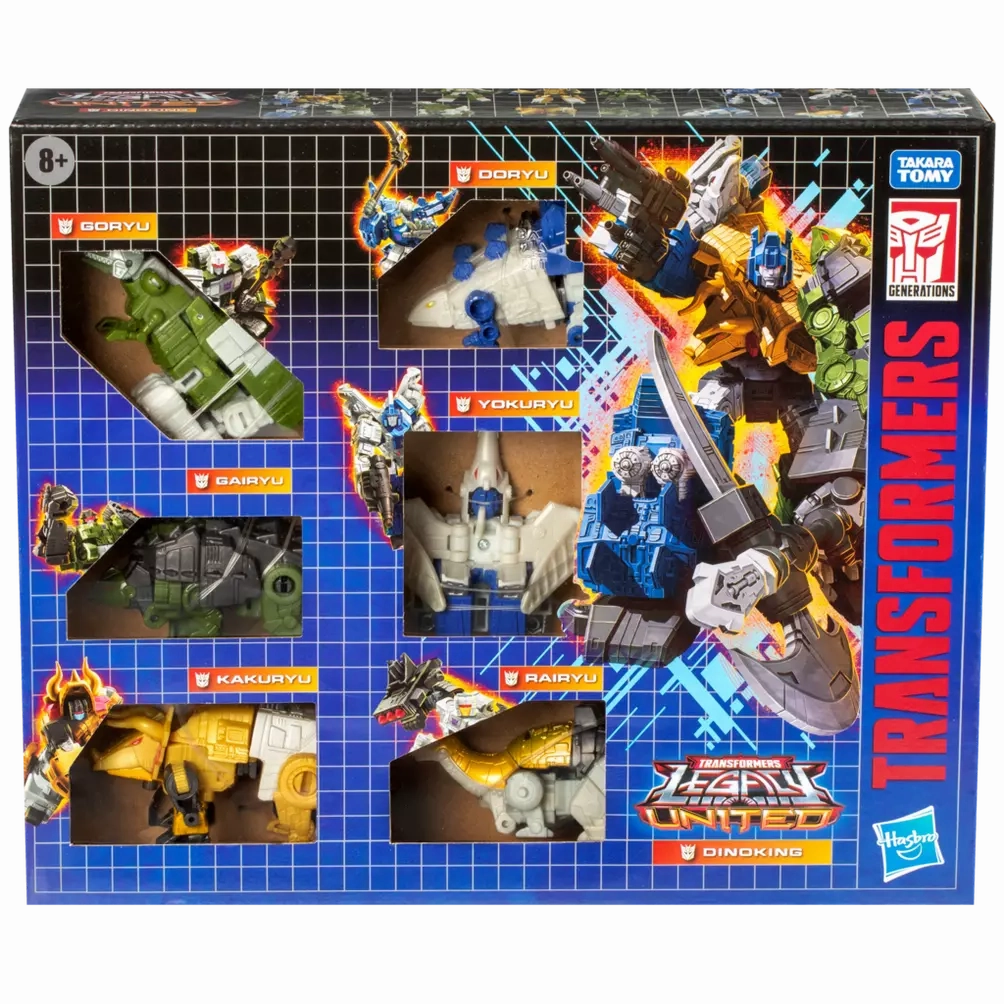 Transformers Legacy United Dinobot Dinoking Exclusive Multipack Action Figure