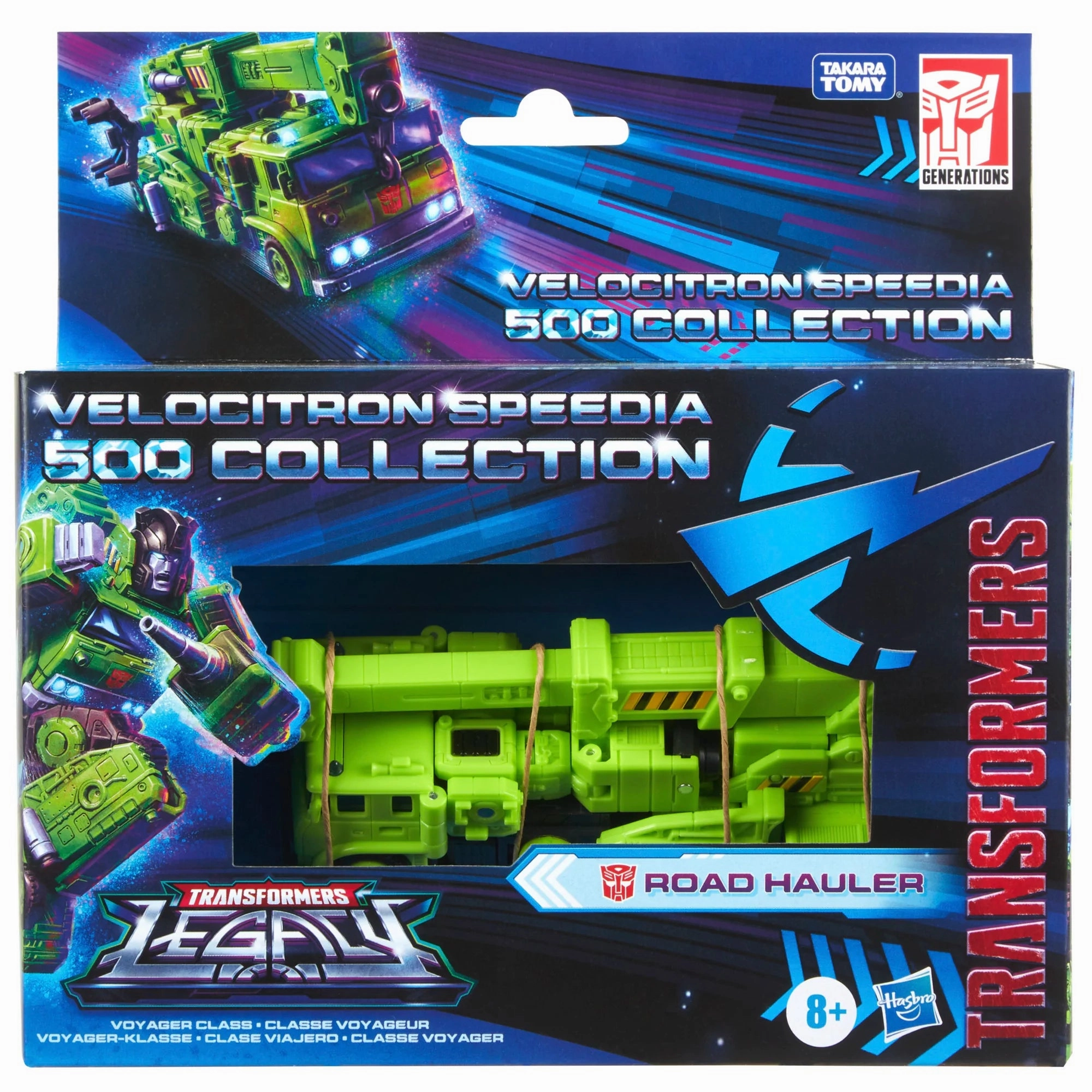 Transformers Legacy Velocitron Speedia 500 Collection Voyager Class Road Hauler Action Figure