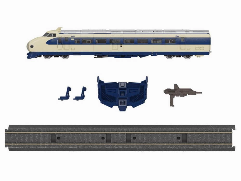 Transformers Masterpiece G MPG-01 Trainbot Shouki Action Figure