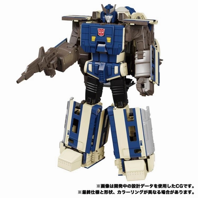 Transformers Masterpiece G MPG-01 Trainbot Shouki Action Figure