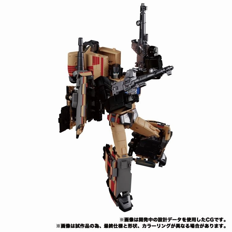 Transformers Masterpiece G MPG-05 Trainbot Seizan Field Fighter (Raiden Combiner) Action Figure