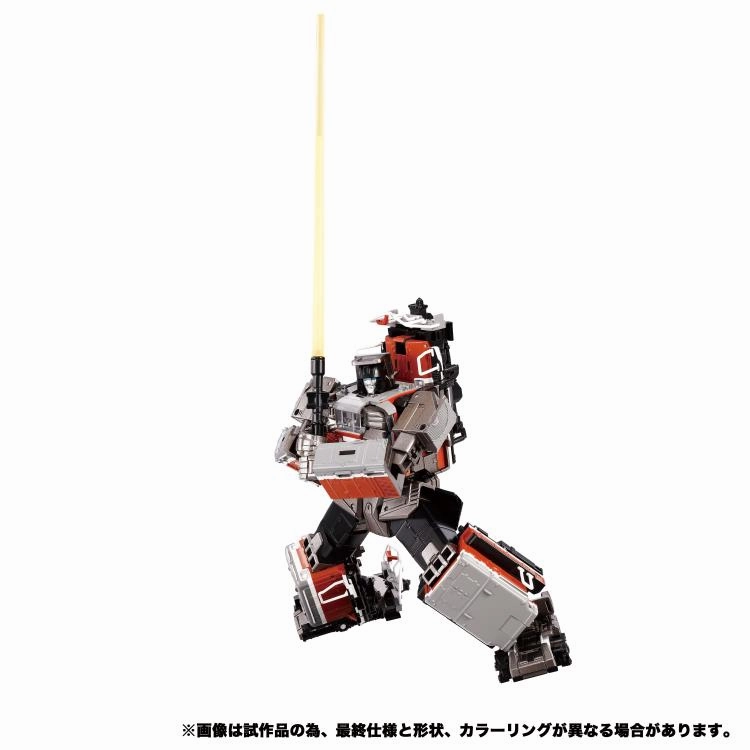 Transformers Masterpiece G MPG-06 Trainbot Kaen Heavy Maneuver Fighter (Raiden Combiner) Action Figure