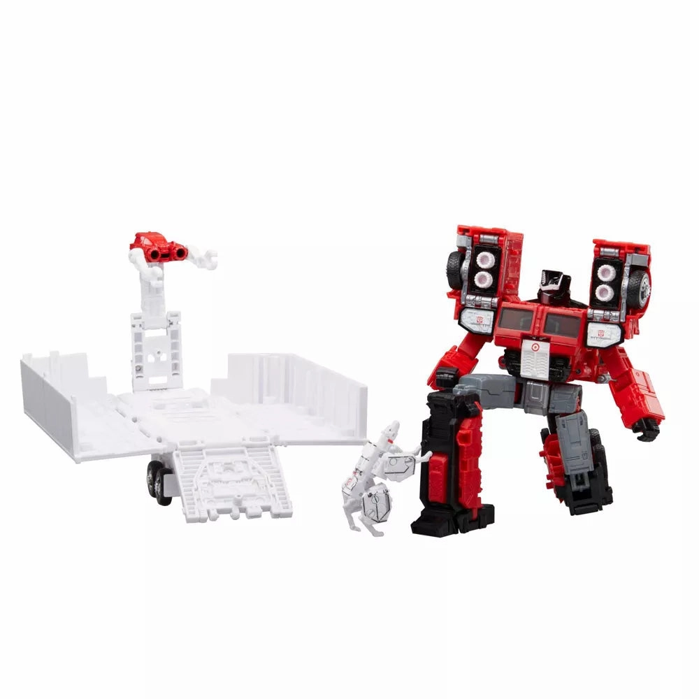 Transformers Target Optimus Prime and Autobot Bullseye 2 Pack Exclusive Action Figure Set