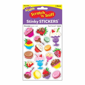 Treat Yourself Scratch 'n Sniff Stinky Stickers