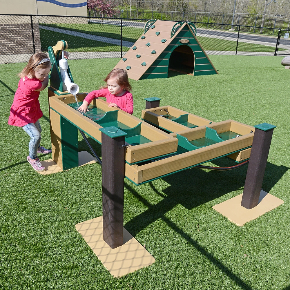 Triple Water Trough | Recirculating Reservoir | Outdoor Classroom