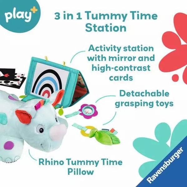 Tummy Time Station: Rhino