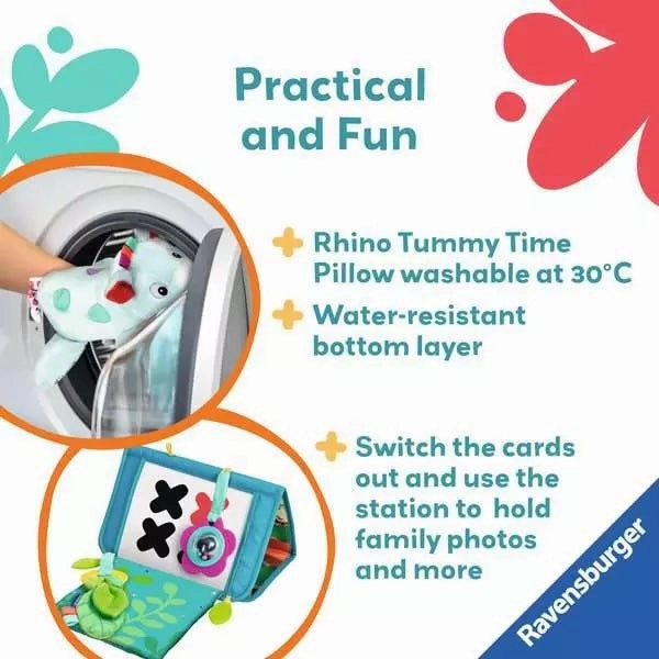 Tummy Time Station: Rhino