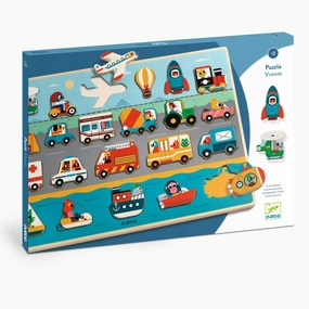 Vroom Wooden Puzzle