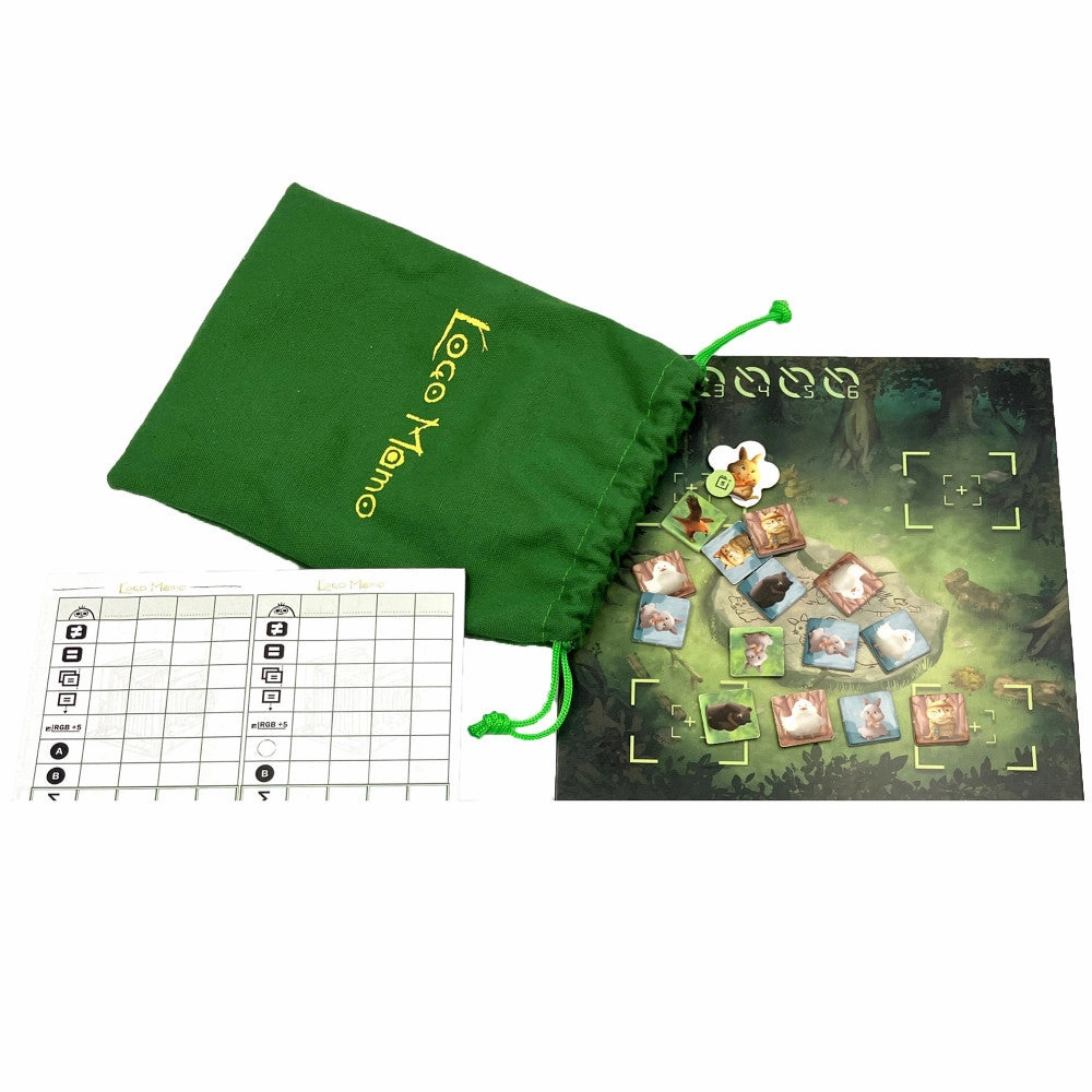 Wonderful World: Loco Momo Captivating Family Card Game, Ages 8 , 1-4 Players