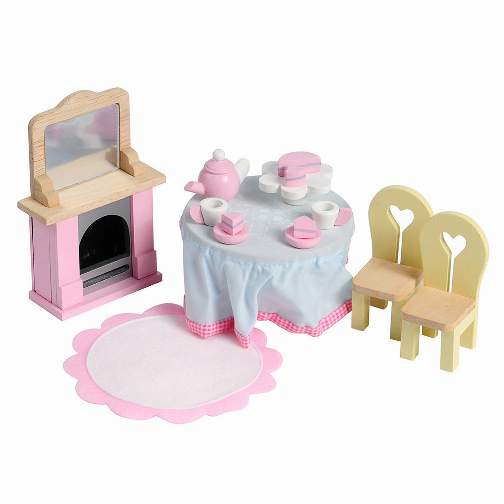 Wooden Fairytale Castle Playset | 38-Piece Set with Royal Characters, Furniture & Accessories