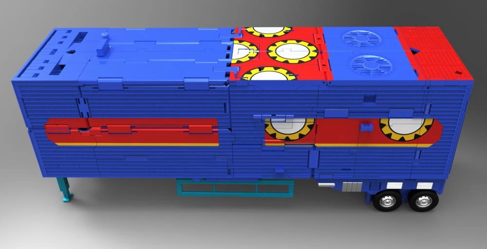 X-Transbots Master X MX-12BG2 - Gravestone Trailer (G2 Color Ver.)