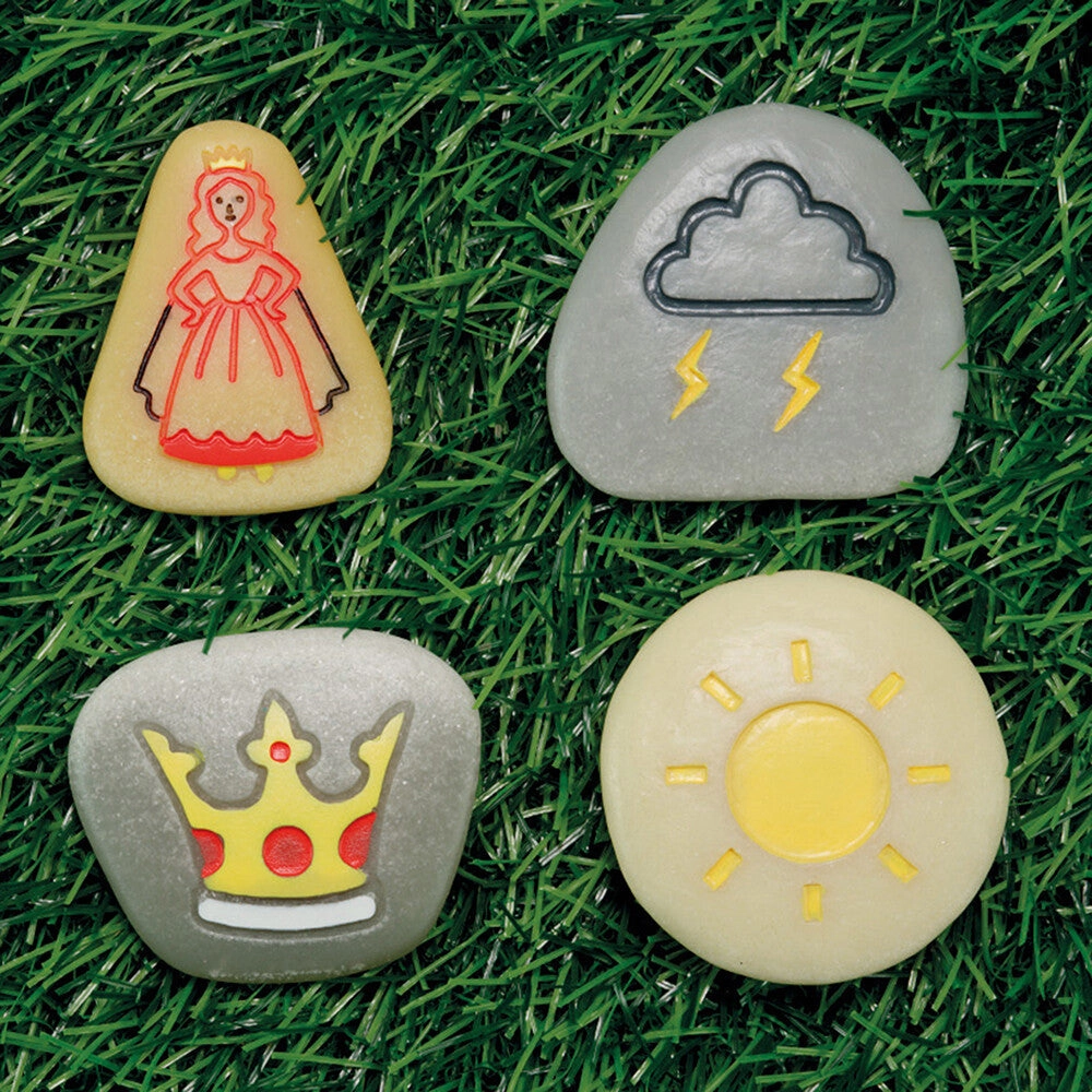 Yellow Door Tactile Weather Stones