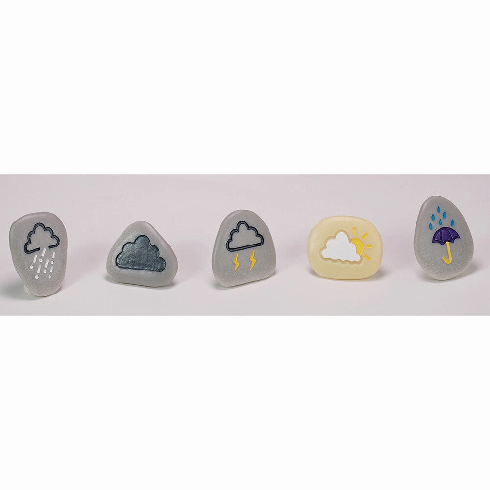 Yellow Door Tactile Weather Stones